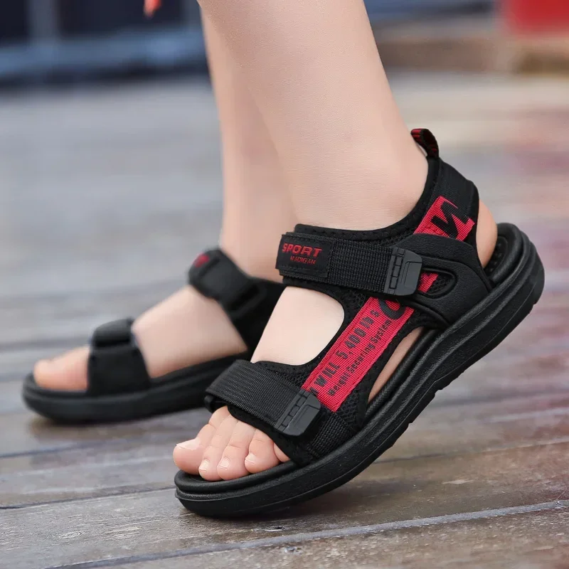 Boy Girls Outdoor Beach Shoes Kids Non-Slip Footwear Sandals Hot Sale Summer Children Sandals Fashion Sneakers