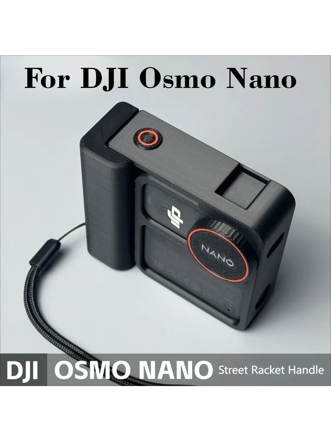 Odpowiedni dla kamery DJI Osmo Nano Action Camera, uchwyt do zdjęć miejskich, klatka ochronna typu "Rabbit Cage", etui ochronne, ramka ochronna, akcesoria rozszerzające. — zdjęcie produktu 7
