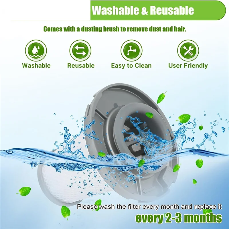 A44F-ZR 009006   مرشح لروينتا X-Force Flex 8.60 RH96XX & X-PERT 6.60 RH68XX أجزاء المكنسة الكهربائية الملحقات تصفية