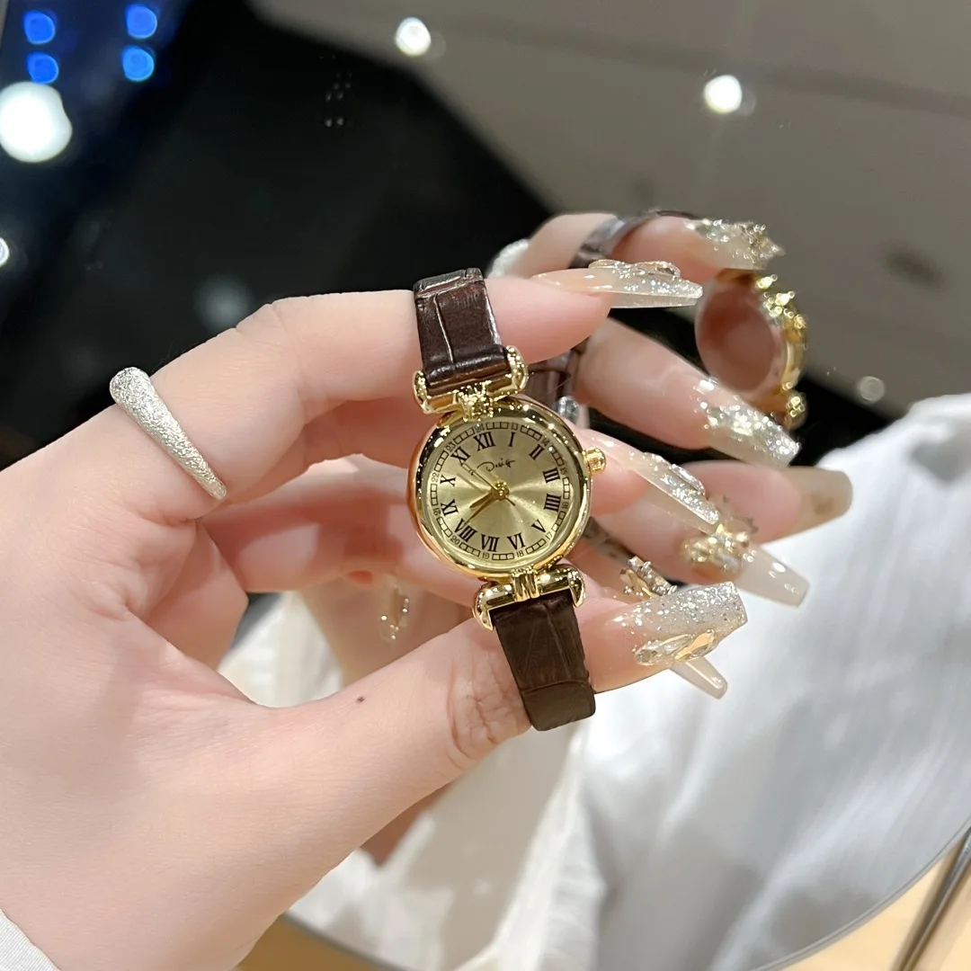 ساعة نسائية فاخرة ذهبية رفيعة للغاية relojes para damas ساعات نسائية فاخرة مقاومة للماء كوارتز ساعة اليد Relogio Feminino