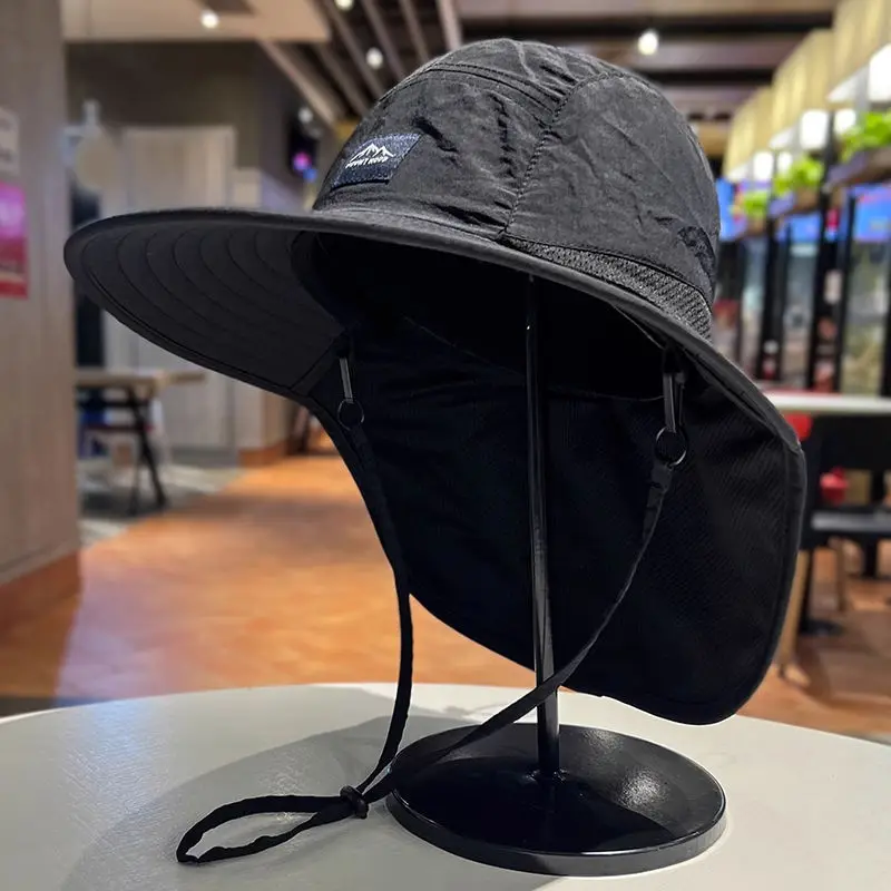Outdoor Sun Protection Hats for Men and Women, Summer Neck Protection Against Ultraviolet Rays, Fisherman Hats, Camping and Moun