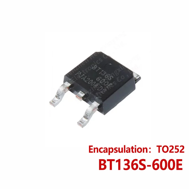 10PCS BT136S-800E BT137S-600E BT137S-800E BT138S-800E BT138S-600E BT139S-600E BT139S-800E TO252 bidirectional thyristor