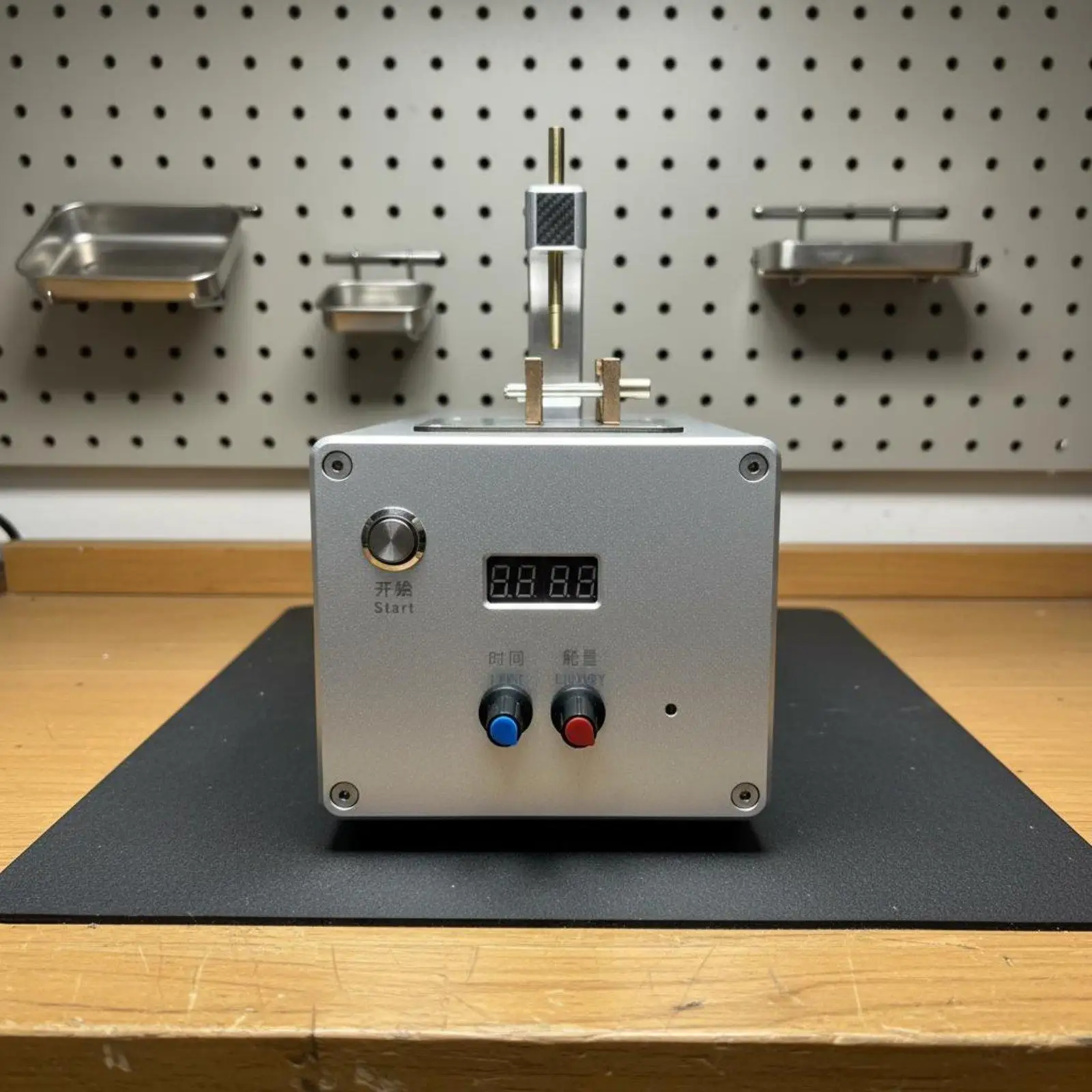 Watch Dial Feet Fusing Machine 2 in 1 Watch Dial Soldering Machine Easy to Use Maintenance Equipment for Watchmakers