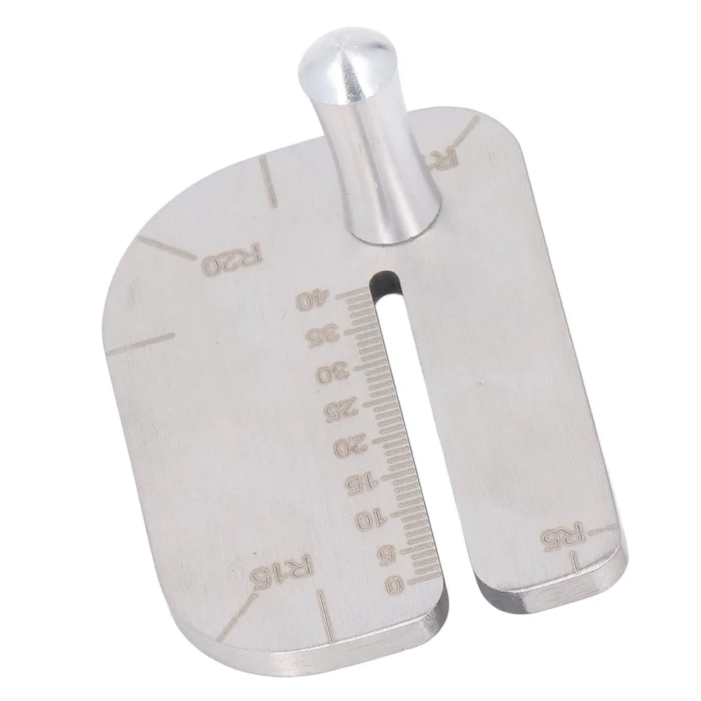 Stainless Steel Leather Stitching Aid Auxiliary Chopper Pull Up Pricking Iron Aid Leather Hole Punch For DIY Handicrafts