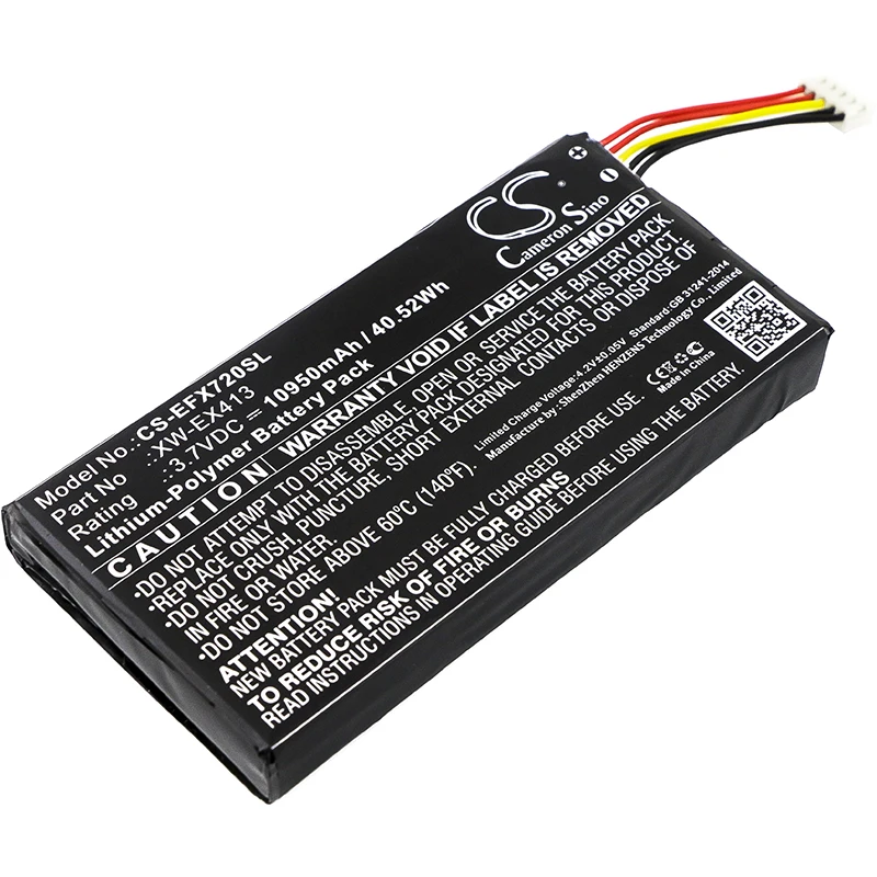 

CS Replacement Battery for Ideal,EXFO Quad Micro OTDR,OTDR II,R230052,R230000 PN:R230052 10950mAh / 40.52Wh