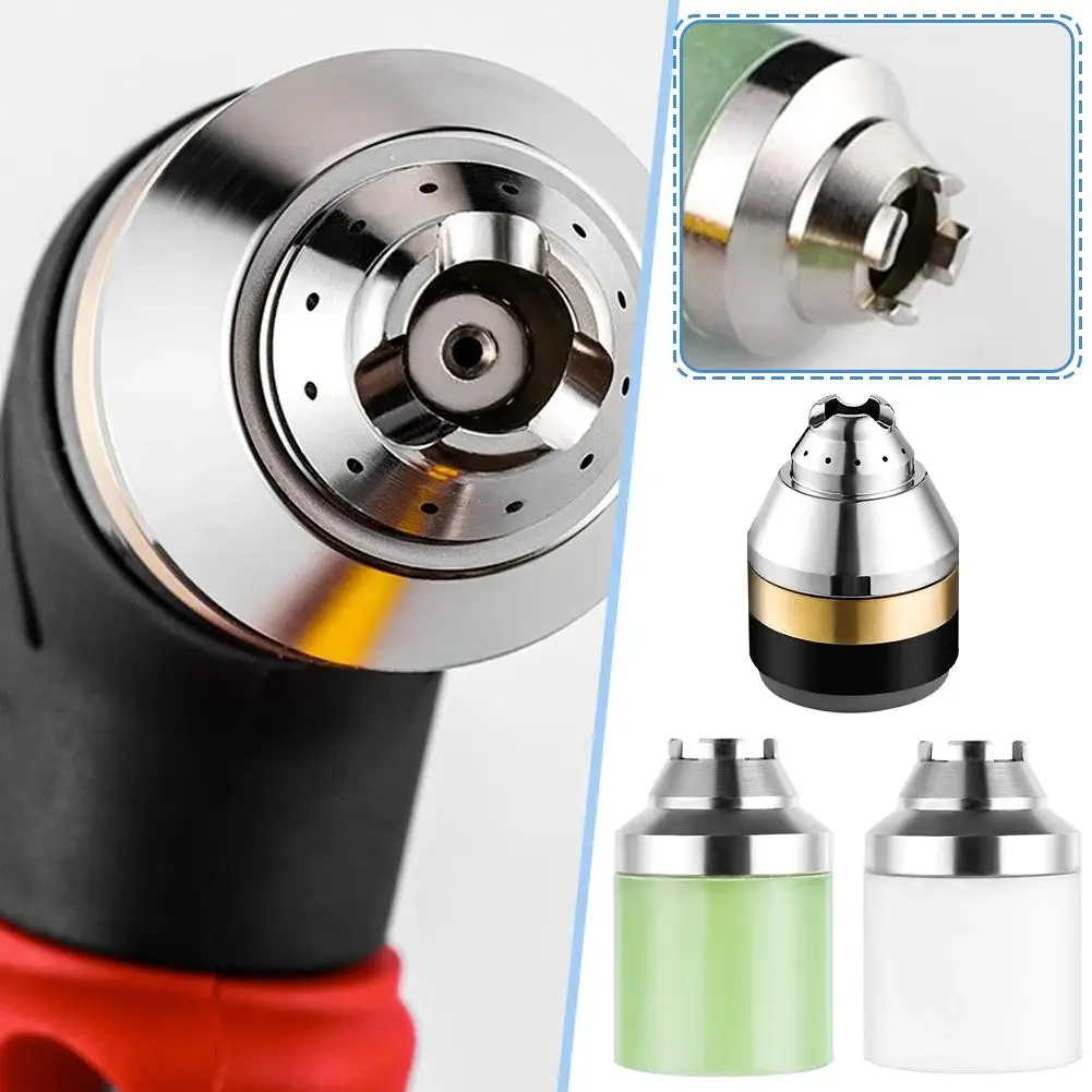 Protective Cover Plasma Torch Cutting Nozzle Protection Sleeve Instead Guide Wheel Ceramic Contact Cutter Cover P80