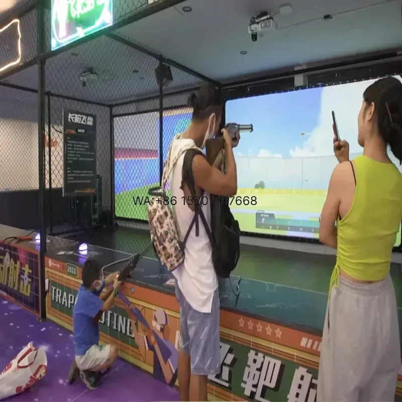 Wmwmnu Interactive Projection Shooting Game for Indoor Sports Training Amusement Parks and Family Entertainment Venues - view 5