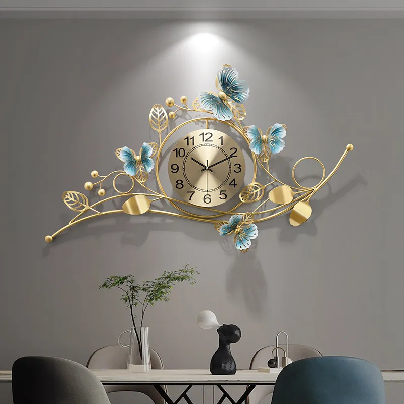 Xenomorph Silent Wall Watch Aesthetic Fashion Creative Design Wall Clocks Modern Interior Orologio Da Parete Home Decoration