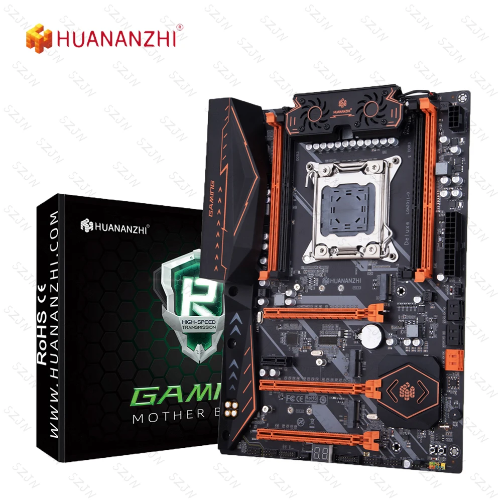 

HUANANZHI X79 Motherboard LGA 2011-3 XEON X79 Support Intel E5 V1 V2 REG ECC DDR3 Memory Nvme M.2 WIFI