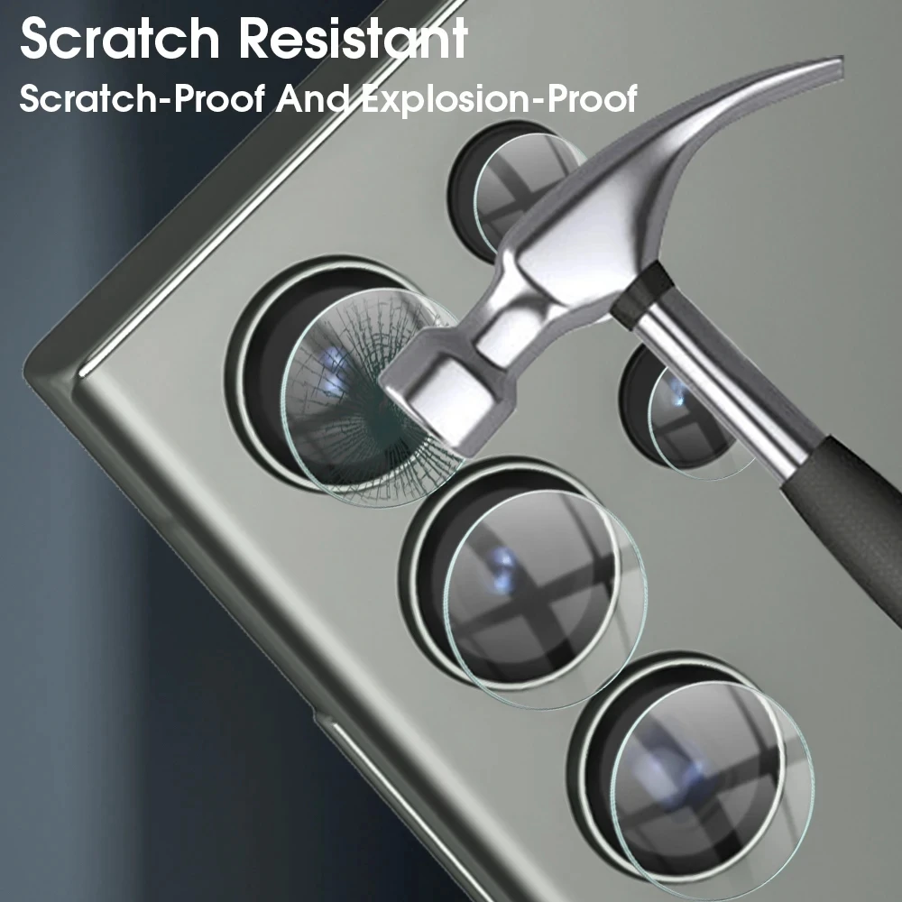 3Pcs Protector Glass For Samsung Galaxy S25 S24 S23 Ultra Rear HD PLR Camera Lens Film Accessories For Samsung Galaxy S24Ultra