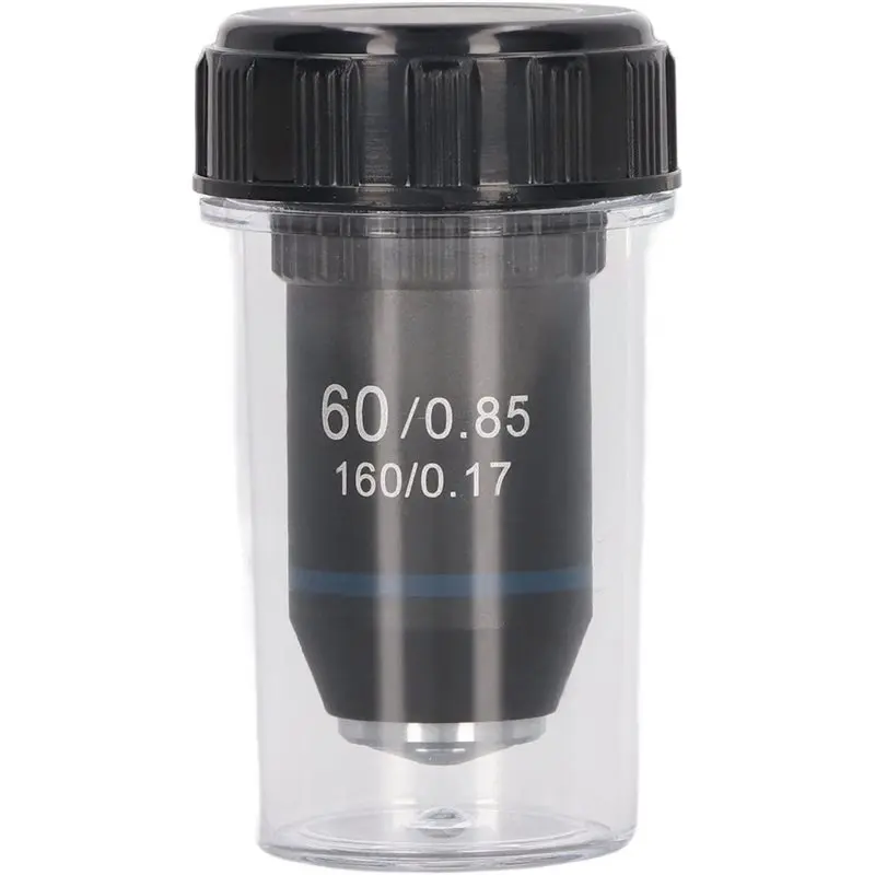 ABAE-60X Microscope Objective Lens 20.2Mm Thread Compound Microscope