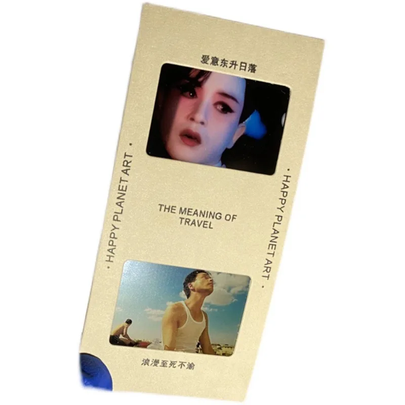 Customized. Vintage Film Bookmark Translucent Mingxin Photo Reversed Picture Couple Projection Truck Customized Ma