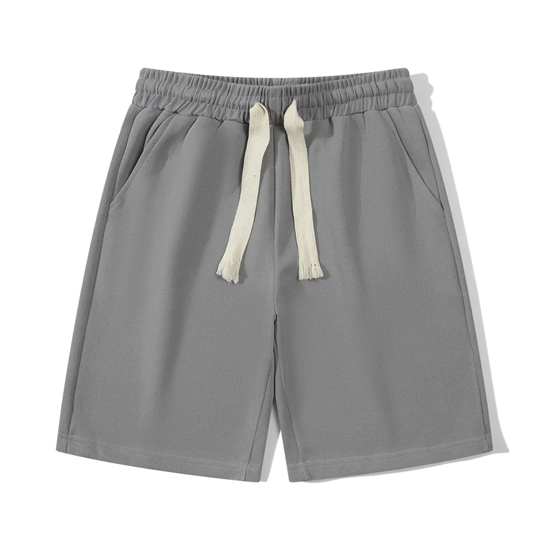 2026 Sommer Neue Kordelzug-Shorts für Herren, Lässige Jogger-Sweathshorts, Klassische Workout-Shorts, Bequeme Lose Elastische Kurzhosen – Detail 4
