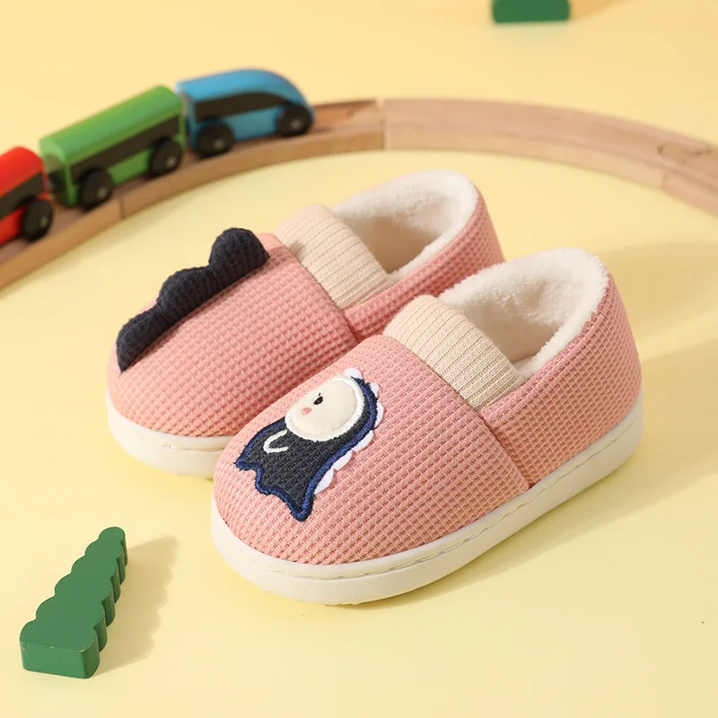 2024 Nieuwe Kinderen Thuis Slippers Meisjes Cartoon Schoenen Herfst Winter Kinderen Indoor Slippers Baby Warm Peuter Huis Vloer Slippers