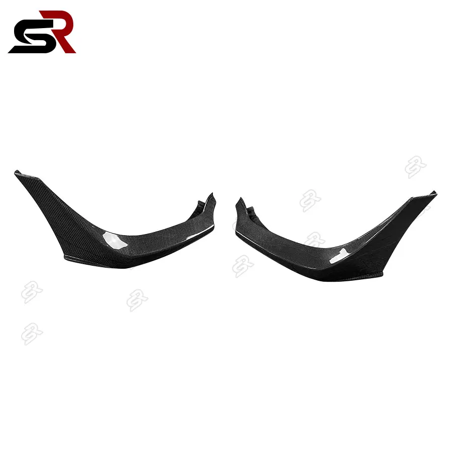 For Suzuki Swift Sports ZC33S Series carbon fiber wrap angle carbon anti-collision Front Bumper corner Body Kit