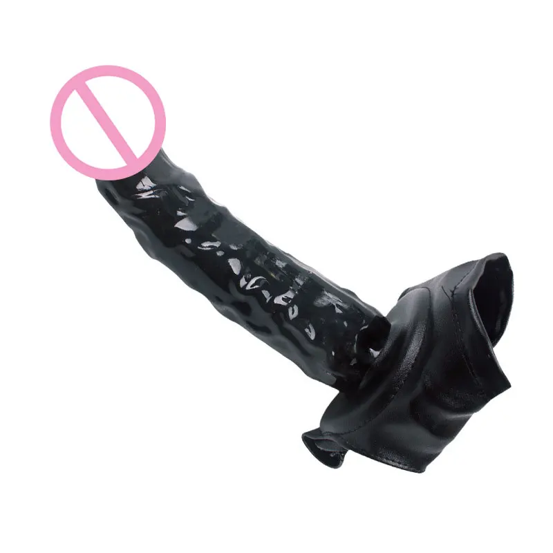 Men Strap On Dildo Panties Wearable Hollow Penis Lengthen Sleeve Strapon Dildo Pants Harness Belt for Man Sex Toys For Woman Gay