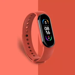 Bracelet for Mi band 3 4 5 6 7 Strap accessories Sport Silicone Replacement belt Wristband miband 5 correa for Xiaomi Mi band 7