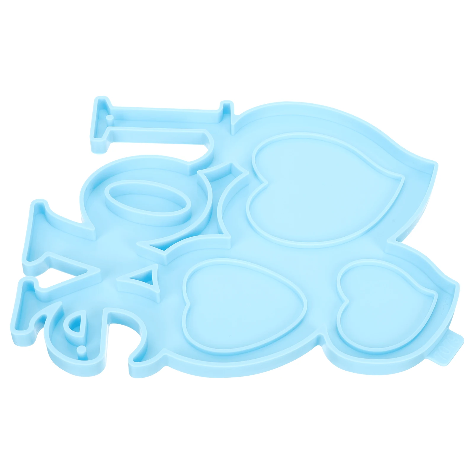 

Silicone Heart Photo Frame Mold DIY Craft Valentine Decoration Reusable Non Stick Easy Clean Gift Idea For Lover