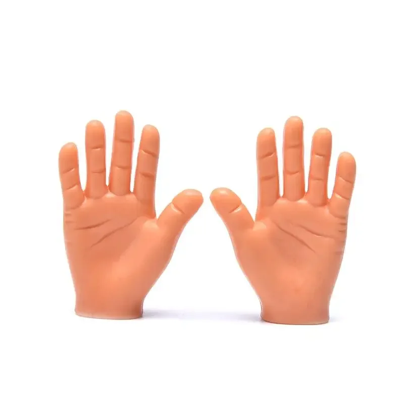 6pcs Cartoon Funny Finger Hands And  Feet Set Creative  Toys Of  Around The Small Hand Model Halloween Gift