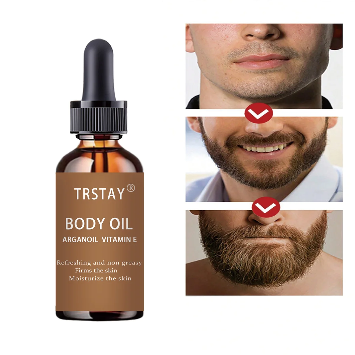 2022 Beard Oil For Men Beard Growth Enhancer Essence Oil Leave-in Conditioner Restore Natural Moisture Beard Beauty Products