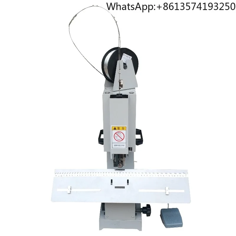 M2000 Dual-Function Electric Stapler Single-Head Wire Saddle & Flat Stitch 6mm Binding Thickness Wire Binding Machine