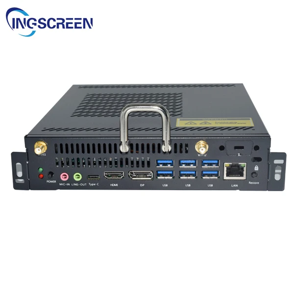 INGSCREEN Wholesale Factory Direct Sales Support 4K Display New Business Office Mini Desktop Computer Android Pc Ops