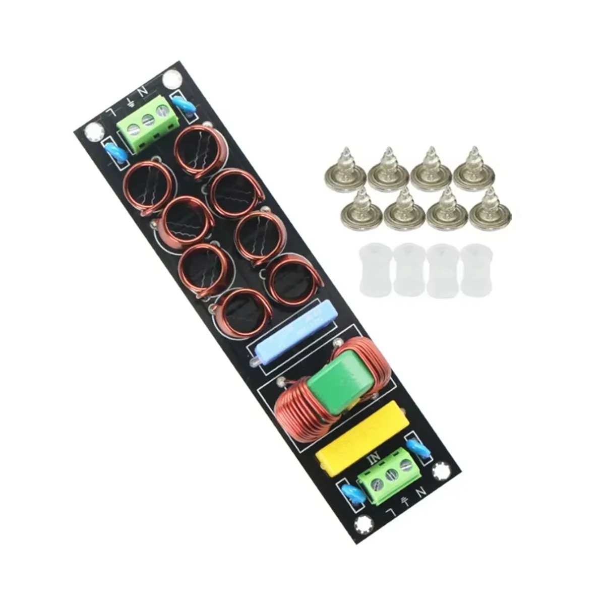

A07I 4400W Power Filter 20A High Frequency Power Filter Power Supply Assembled Board for Audio Speaker Amplifier