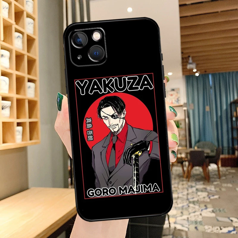 Japan Yakuza Cover For iPhone 14 15 16 Pro Max XS XR X Case For iPhone 11 12 13 Pro Max Mini Plus