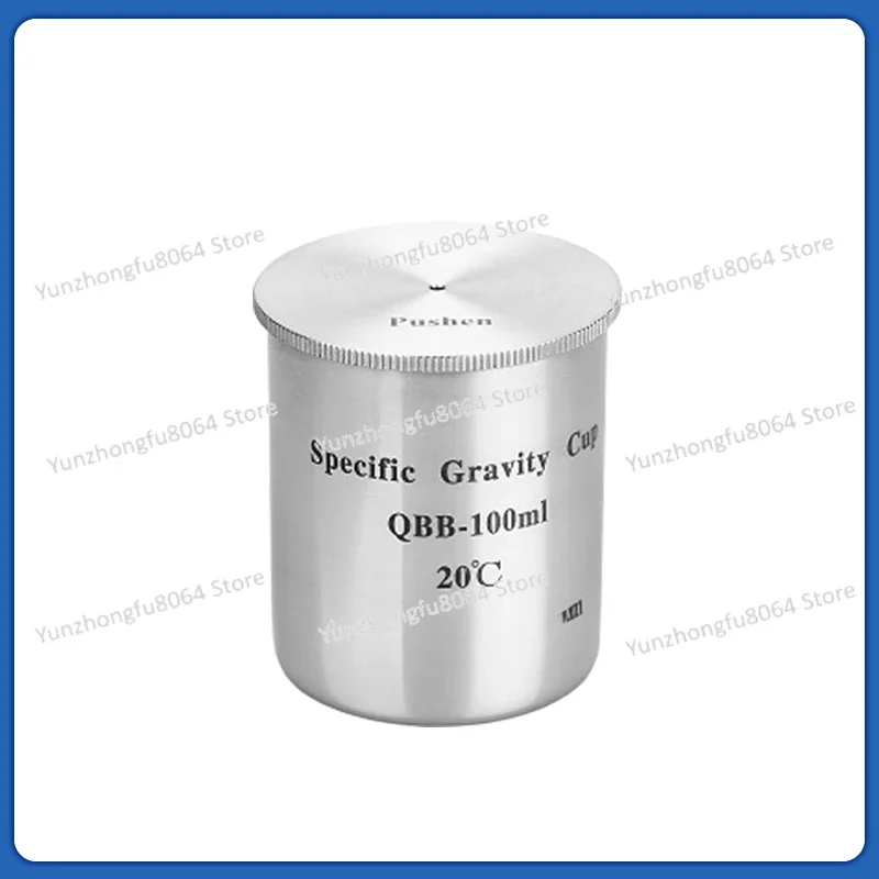 Paint Specific Gravity Cup, Ink Density Cup 37ml 50ml 100ml Test Density Bottle