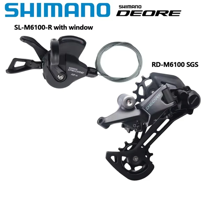

SHIMANO M7100 1x12s Groupset DEORE SLX XT XTR M6100 M7100 M8100 M9100 12s Shifte Lever Rear Derailleur 12S Groupset MTB Mini Set