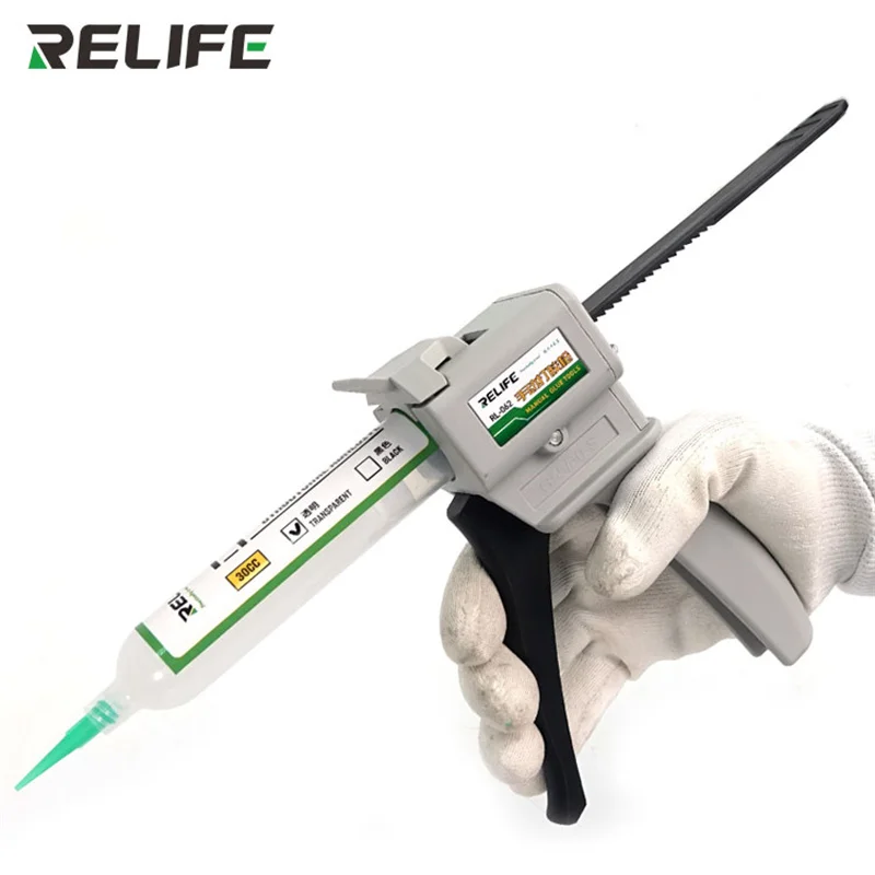 RELIFE RL-062 Manual Propelling Glue Gun Phone Repair Screen Special Sealing Glue For Frame Sealing Waterproof Glue Repair Tool electric saw special purpose vacuum cleaner interface for bosch gks235 turbo power tool accessories