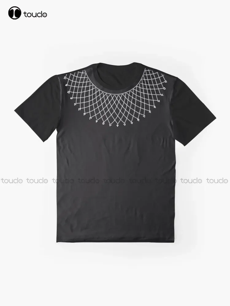 Rbg Collar Graphic Nyc Notorious Rbg T-Shirt Custom Aldult Teen Unisex Digital Printing Tee Shirts Custom Gift Xxs-5Xl