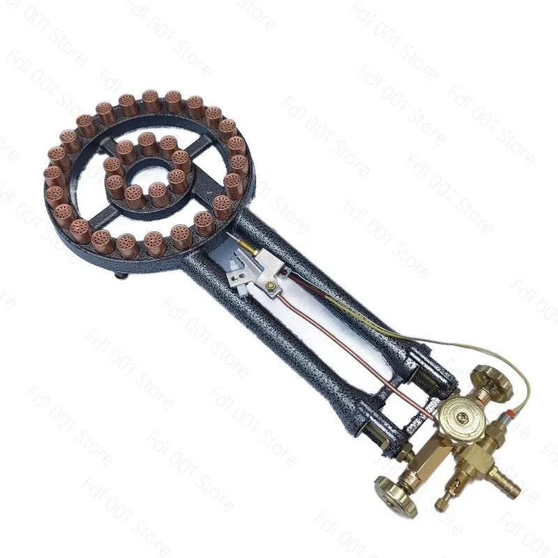 Single stove hotel special liquefied gas burner gas gas stove with flameout protection device