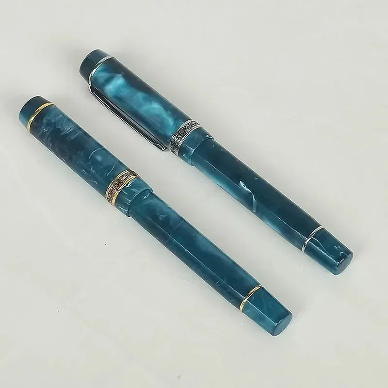 nuevo-boligrafo-de-acrilico-newsmooth-keglu-316-boligrafo-de-tinta-azul-escritura-ef-fm-oficina-regalo-de-negocios-imagen-real-fotografia-real