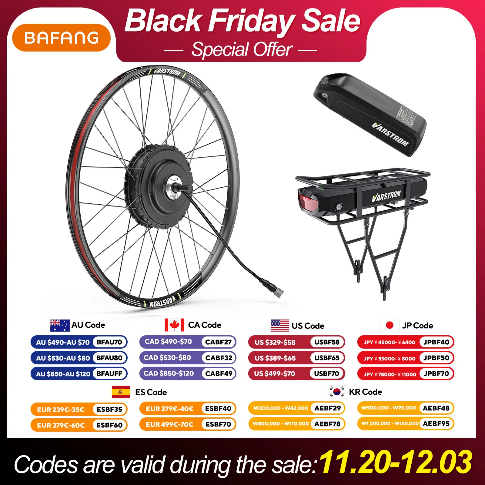 

Bafang 750W EBike Kit Rear Drive Wheel Hub Motor Electric Bike Brushless Motor Bicycle Conversion Kit 20Ah 16Ah 13Ah Battery