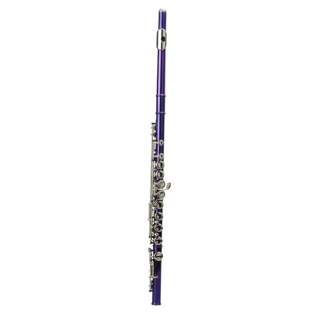 Cupronickel C16 Closed Holes Concert Band Flute - High-Quality Musical Instrument