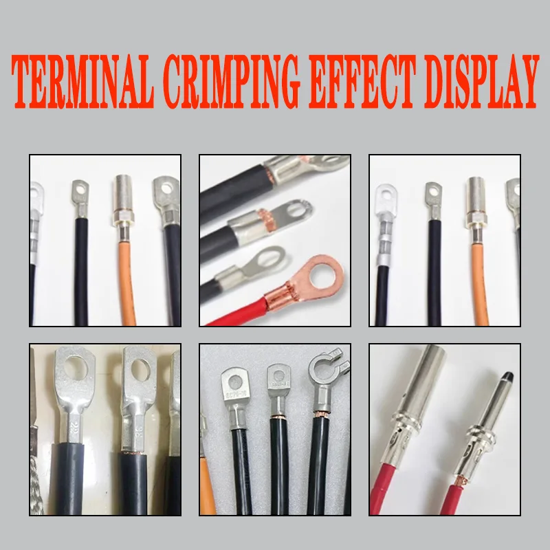 Electrical Wiring Hexagonal Crimper 2 Ton | Cable Lug Crimping Machine for Auto/Electronics Terminals