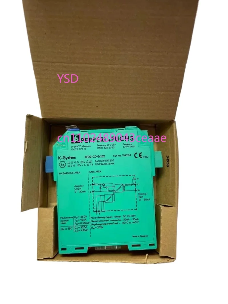 

Барьер точечной безопасности KFD2-STC4-EX1 KFD2-STC4-EX2 KFD2-SR2-EX1.W KFD2-SR2-EX2.W