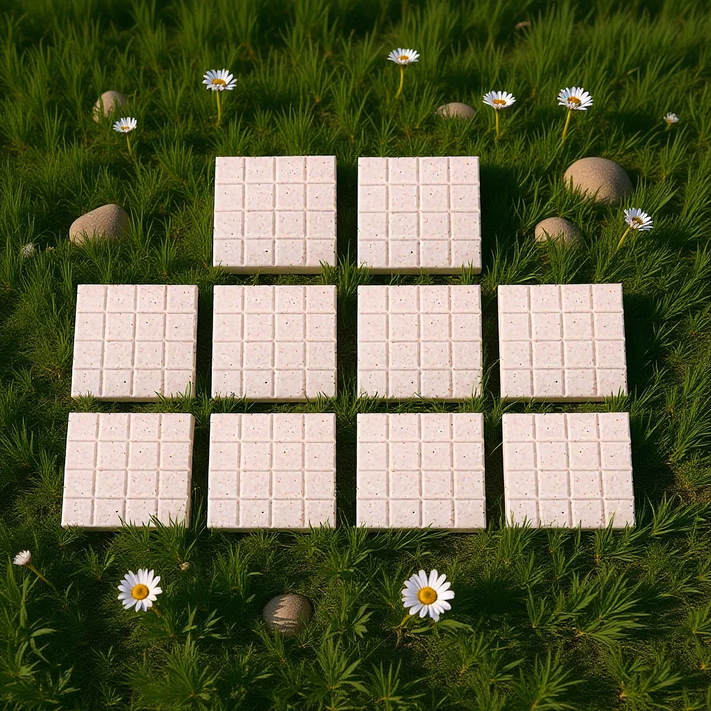 

10Pcs Coral Breeding Bases Ceramic Frag Disks for Aquarium Support Fish Tank Coral Holder Smooth Polished Safe for Corals