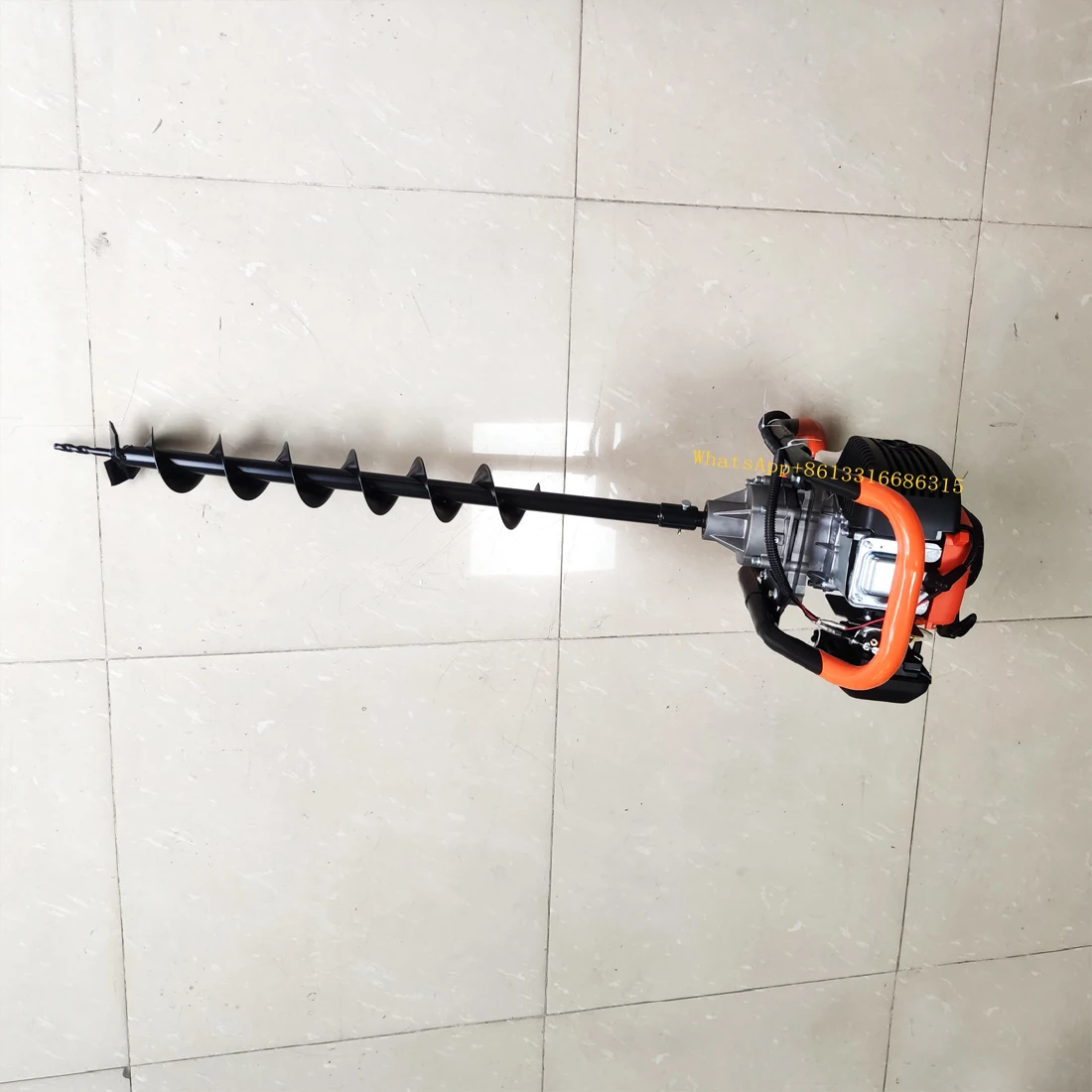 Auger Torque Soil Drill Soil Auger Tree Hole Excavator Gasoline Engine Soil Excavator Auger Ground Drill/Hole Digger Planter