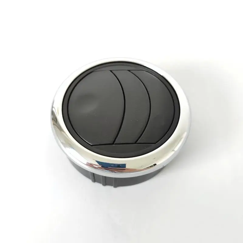 Round Dashboard Air Conditioning Outlet Vent With Knob Style 360 Degree For RV Bus Car Boat Cooling