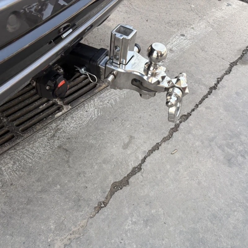 Adjustable r hook, lifting height  arm RV trailer upper and lower adjustable trailer ball 50mm modification