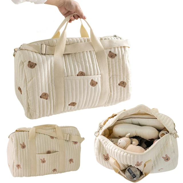 Bolsa de maternidad para mama organizador de panales para cochecito de bebe bolsas de mano de