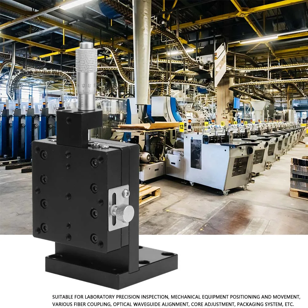 Manual Linear Stages Trimming  SEMZL60-ACR Manual Slide Table Trimming  Linear Stage  Roller  60*60mm