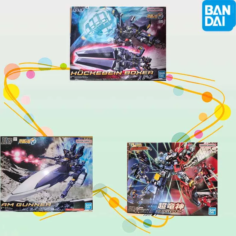 Oficjalnie licencjonowany model do składania GUNDAM HGUC Super Robot Wars CHORYUJIN firmy Bandai, figurka kolekcjonerska, zabawka, prezent.