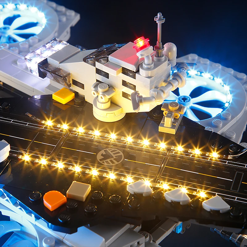 

Premium DIY Led Light Kit For Lego 76295 Sky carrier (Only Led Light,Without Blocks Model) Brighten Up Your Creations