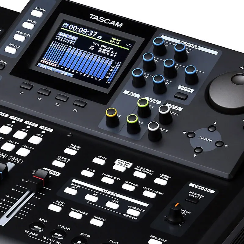 DP-32SD Multi-Track Digital Recorder Multi-track Recording Mixer 3.5-Inch Full-Color LCD Screen