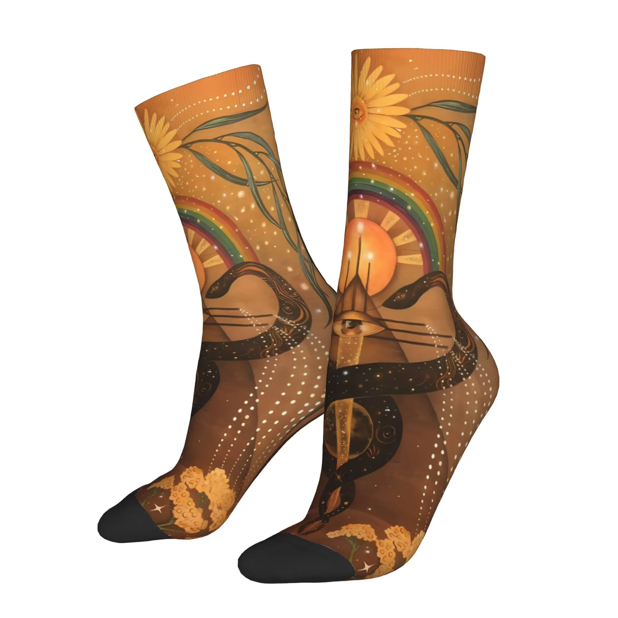

Indian Culture Style Socks Male Mens Women Autumn Stockings Harajuku
