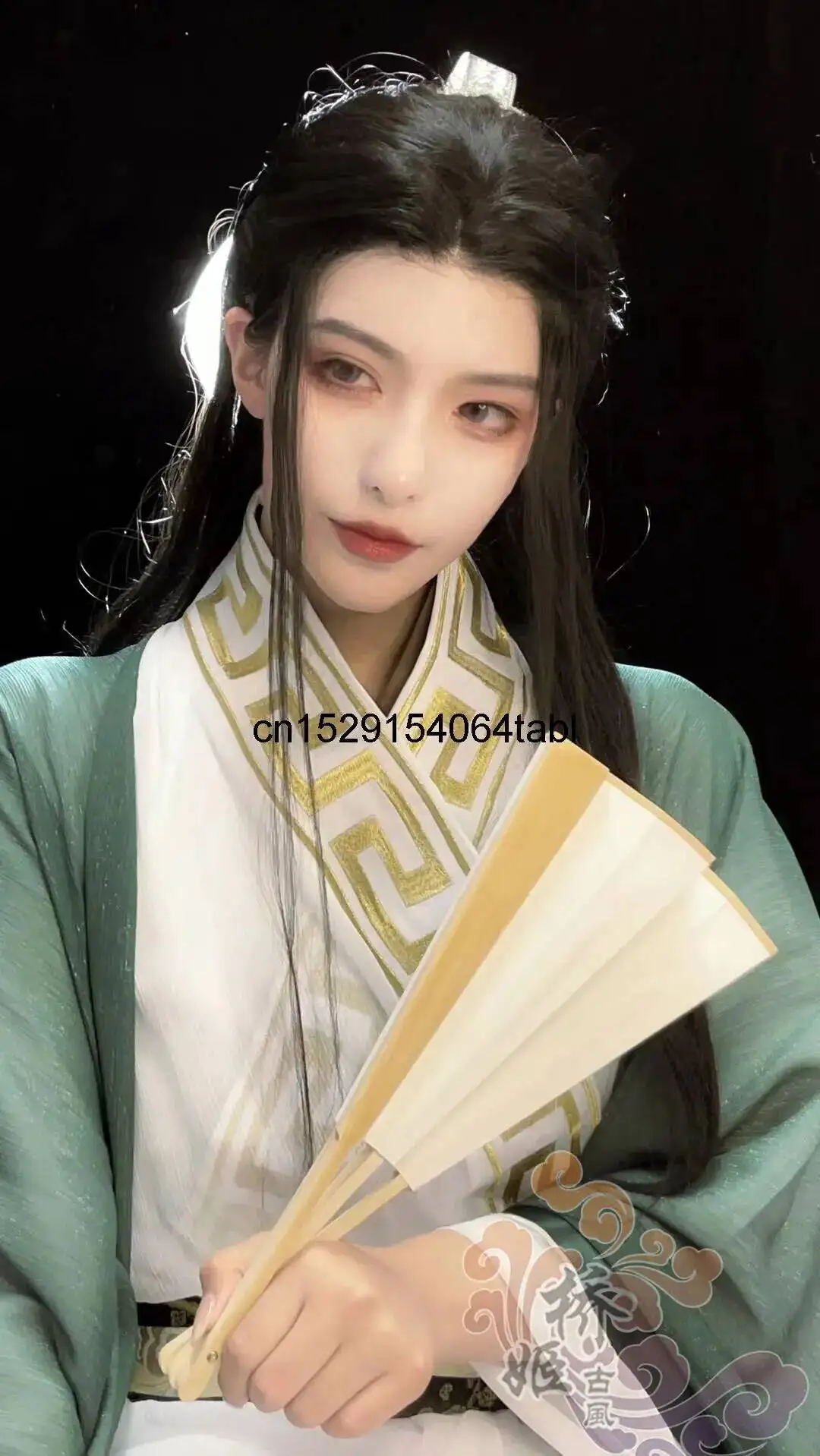 

Спасательная система самовозвращения злодей Лю Цинге косплей парик синтетические волосы аниме Хэллоуин вечеринка древние Хань Фу