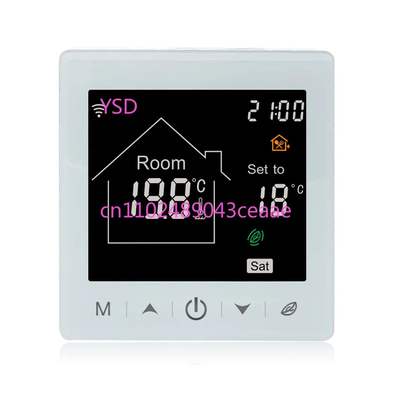 

Graffiti WiFi Smart Thermostat (For Electric Floor Heating, Wireless Control, Mobile Phone Remote Access)